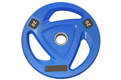 5kg Fitness Weight Plates Pu Rubber Coated Gym Exercises