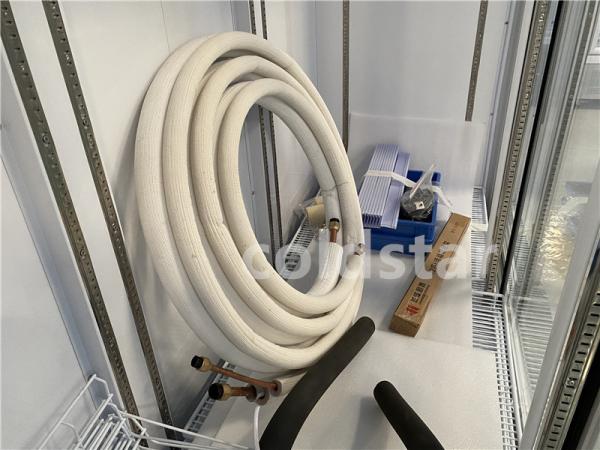 3-4-5-6 Glass Door Split Refrigerator Upright Display Fridge Commercial Display Chiller Remote System