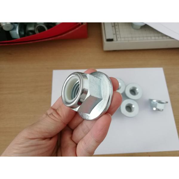 M20-2.5 DIN6926 Hexagon flange lock nuts Zinc Plating Surface Carbon Steel material