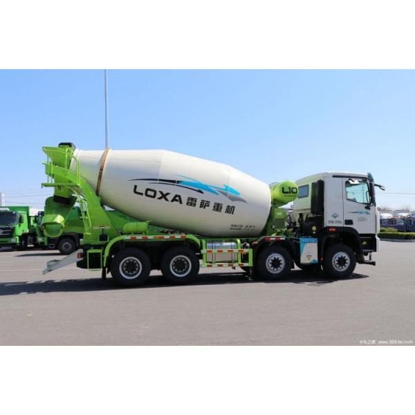 Customer's Requirement Choose Hot Auman GTL 360HP 8X4 7.7 Square Concrete Mixing Truck
