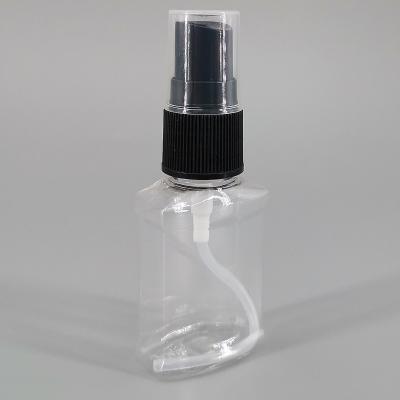 Garrafa plástica transparente do pulverizador da névoa do quadrado 4.5g 20ml