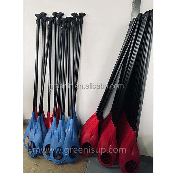 3 Piece fiberglass polo sup paddle for inflatable stand up paddle board