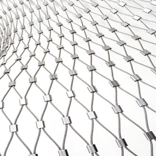 Bremen 316SS Decorative Flexible Stainless Steel Cable Mesh Webnet X Tend Mesh
