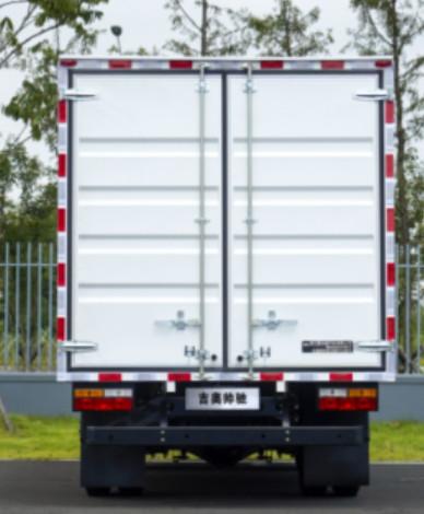 Caminhão leve elétrico puro fechado de Van Truck 100KM/H da escala de 310KM