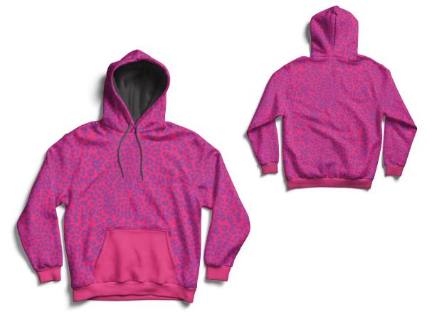 Terry 65% Cotton 35% Polyester Sports Custom Sublimated Hoodies