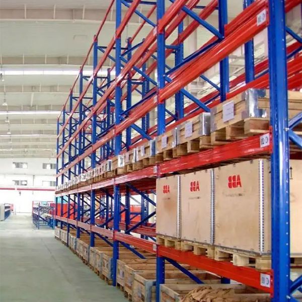 Robust Warehouse Racking System Designed For Space-saving Storage And Heavy-duty Performance