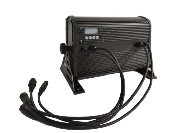 Black RGB LED Wall Washer Spotlight Flood Light 54x3w LED Outdoor Landscape Lighting