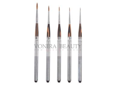 Detail Nail Detail Paint Brushes Drawing Painting Kolinsky Hair Brushes Set with Holder
