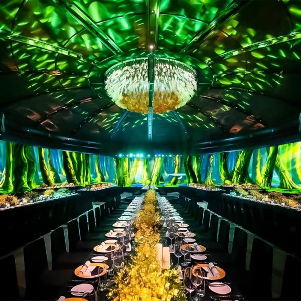 Projector de Hologramas Interativos Imersivo Restaurante 5200 Lumens