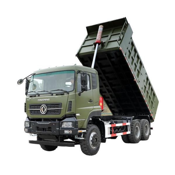 Used Dongfeng 6x4 Dump Tipper Truck Good Condition Cargo Tank Dimension 5600x2300x1400