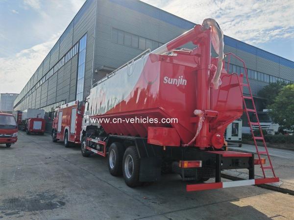 Shacman H3000 Transport Feed Truck Stainless Steel Material