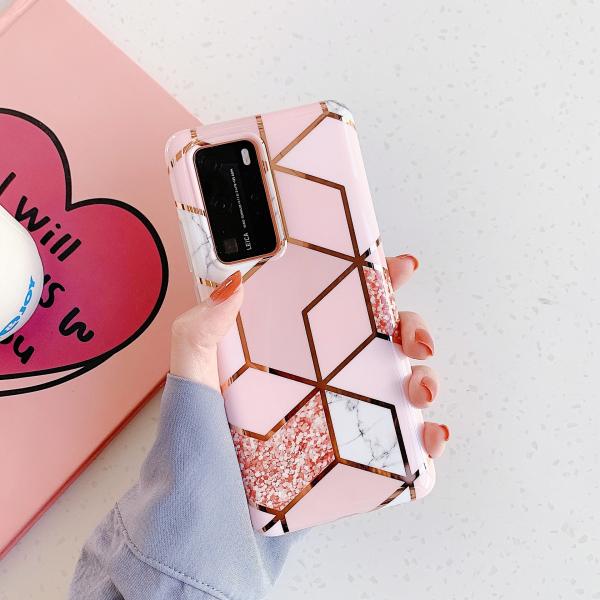IMD Full Wrapped Glossy Phone Cover Mosaic Phone Case Shock free