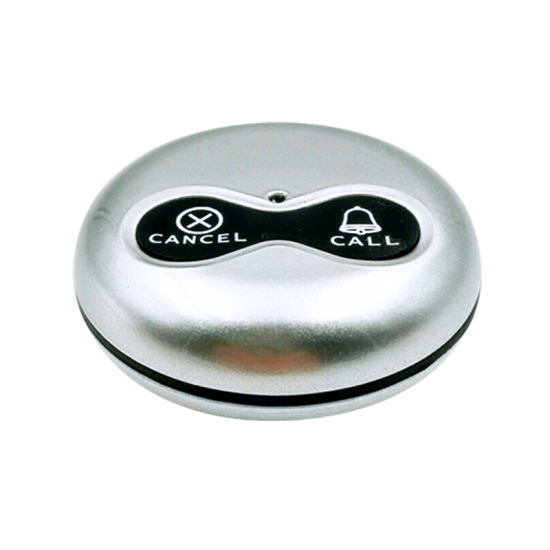 433.92MHz кнопка вызова службы для столовых услуг, отображающая тип и номер службы