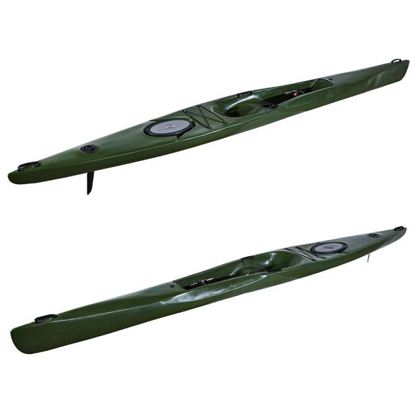 Light Weight 5m Long Single Sit In Racing Kayak