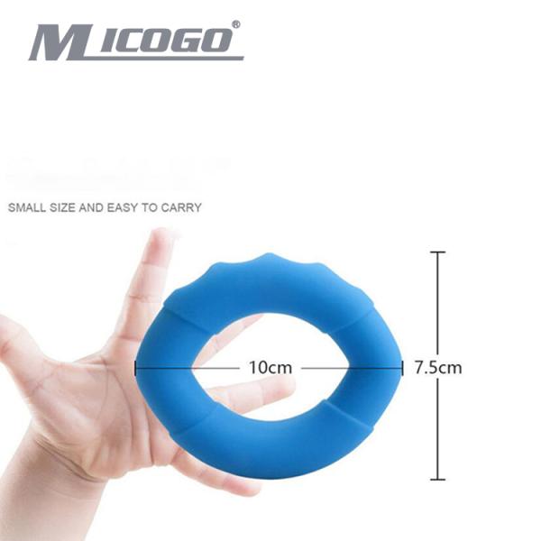 Silicone Portable Hand Grip Gripping Ring Carpal Expander Finger Trainer Grip Strength Rehabilitation Pow Stress Ring Ball