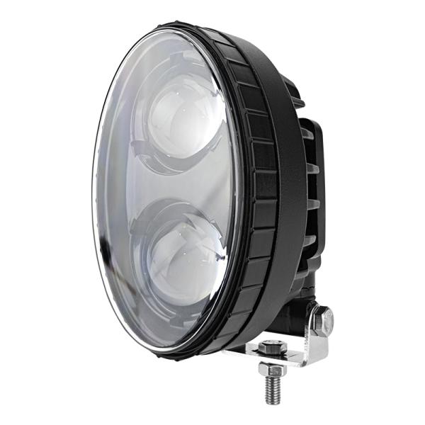 10V - 80V Blue LED Spot Light IP67 Truck Spot Lights With Stainless Steel Mounting Bracket