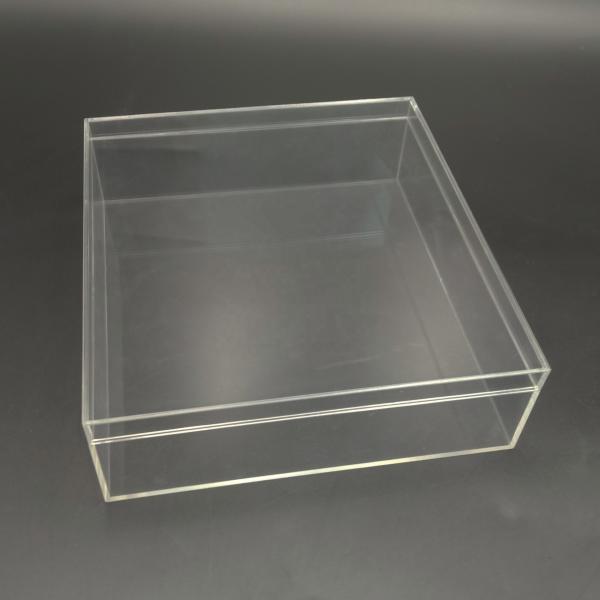 Case Acrylic Box Cards Deluxe Transparent Wedding Card With Cover Lucite Gift Money Box