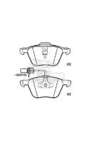 7M3698151A ATE Chapas de travão de cerâmica Volkswagen Sharan D880 Substituição frontal