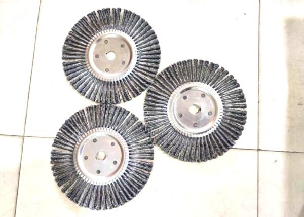 Industrial Supplier 80 Knot 350mm OD Steel Knotted Pipe End Deburring Brush