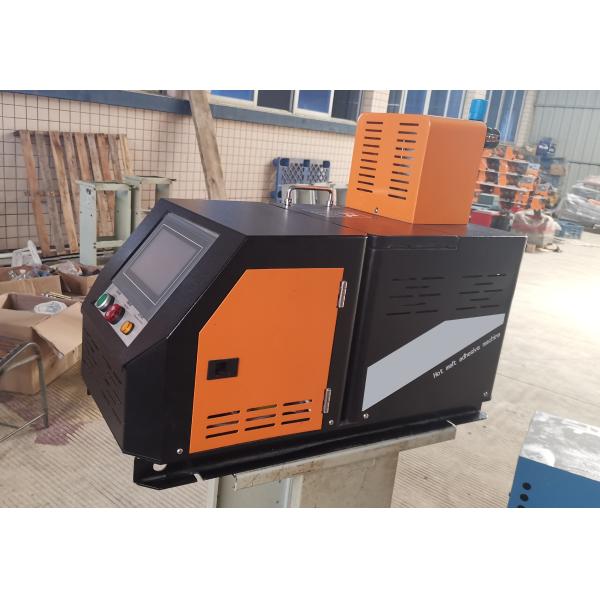 HIGH PRESSURE SPEED REGULATED HOT GLUE APPLICATOR WITH 2 TANKS