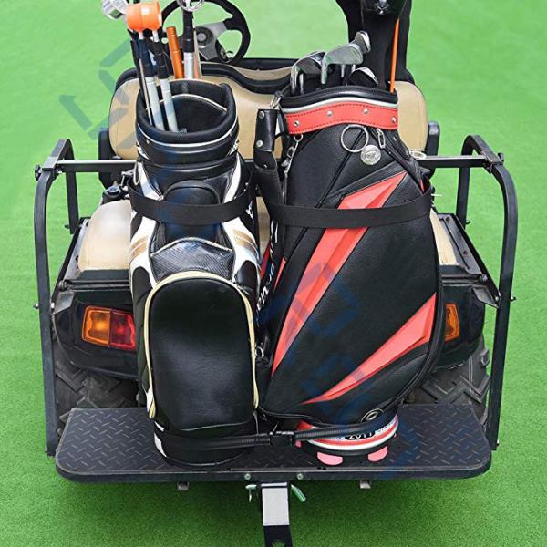 OEM universal do acessório preto do saco de golfe de Seat traseiro do carrinho de golfe do metal