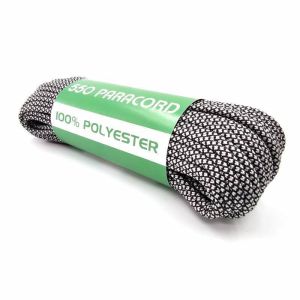 Шнур шатра стренги ролика 7 веревочки Paracord нейлона 550 отражательный