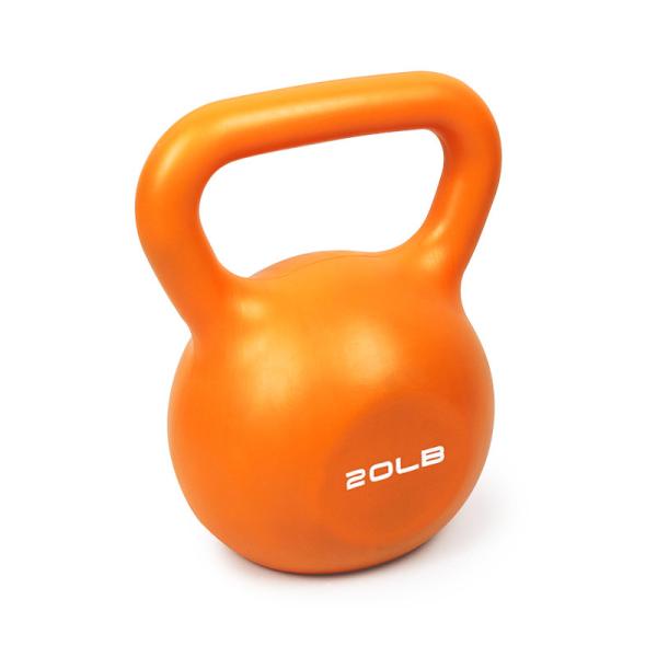 Hot Selling Cheap Sand Filled Plastic Custom Logo Colorful Cement Kettlebell