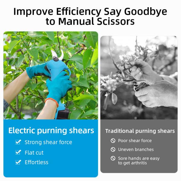 Garden Scissors Hedge Shears/ Electric Tree Pruner/ Manual Hand Pruner Garden Made In China
