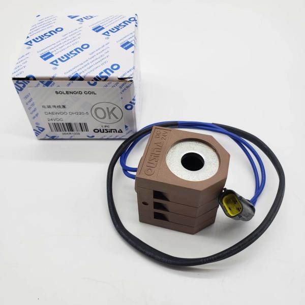 2519-9008 катушка соленоида 519-00001 24v для экскаватора Doosan DH220-5
