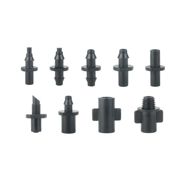 Agricultural Sprinkler Four-Piece Set Upside Down Design Engineering Plastic Material