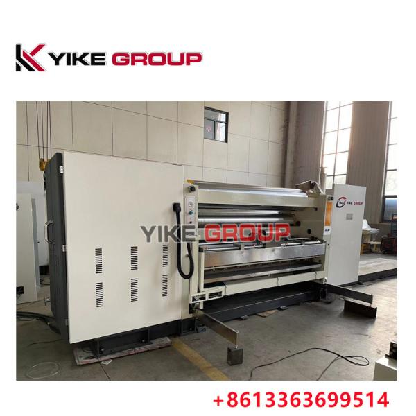 360E Cassette Single Facer Steam Heating Carton Box Making Machine With Quick Roll Change