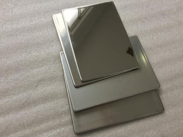 Painel composto de aço inoxidável do revestimento de escova para o revestimento da escada rolante e do elevador 