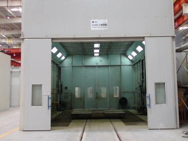 Factory direct sale furniture spray booth.Furniture Painting Room