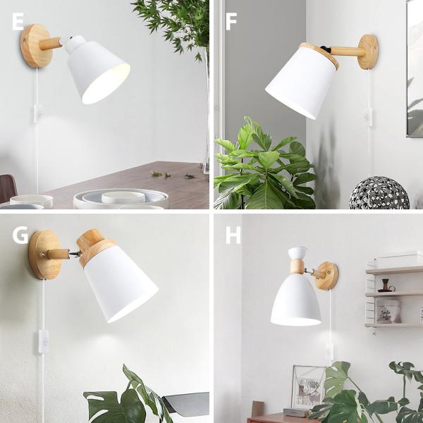 Modern Art Decor Creative Design Mick Mouse Lampshades Bedroom Bed sides plug in wall light (WH-OR-06)