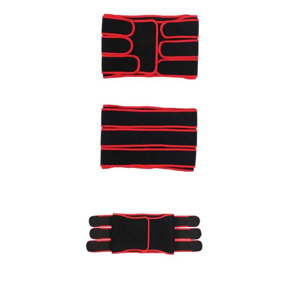 Живот разминки пояса живота ткани ОК 3 диапазонов тонкий подходящий вспотел диапазон