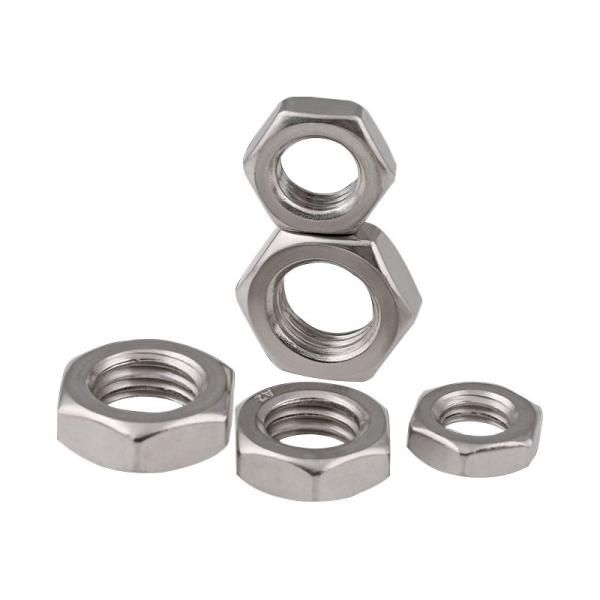 ISO4035 Hex Thin Nut Stainless Steel Zinc Coated M3-M24