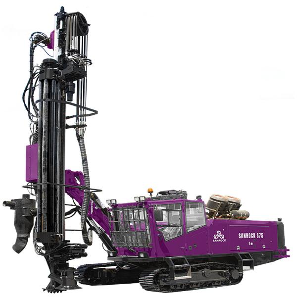 DTH Hammer Drilling Equipment Hydraulic Borehole Drill Machine Integrated DTH Drill Rig