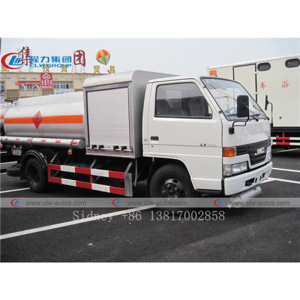 Caminhão do distribuidor do combustível da direção de poder JMC 4X2 5cbm