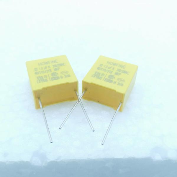 330VAC X2 Safety Capacitor 50Hz Polypropylene Film With Radial Leads Rated Voltage