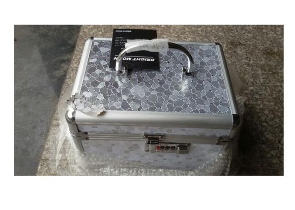 Clear Travel Cosmetic Makeup Case Bags Leathered Board Material 8 Colors Available