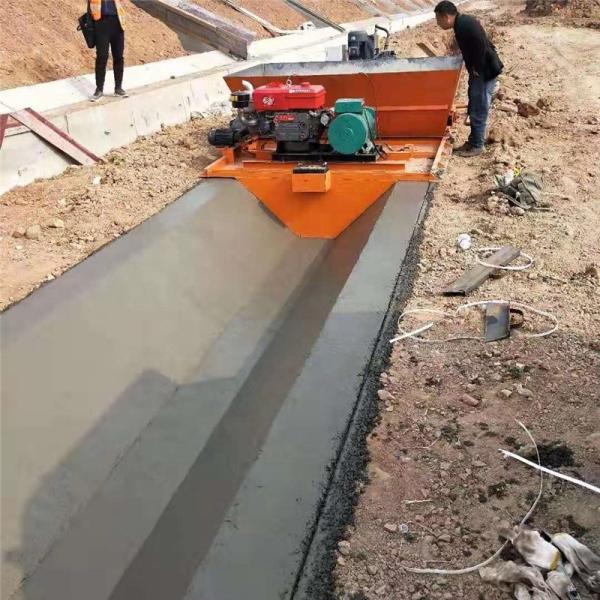Construction Operations Drainage Ditch Forming Machine with Diesel Generator