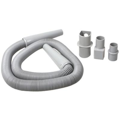 Grey Recyclable Super Schlauch , PVC Vacuum Hose Extension 115 - 520cm