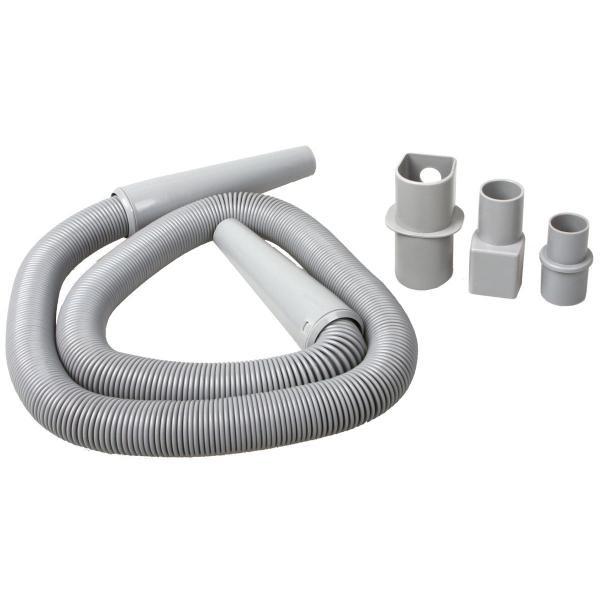 Grey Recyclable Super Schlauch , PVC Vacuum Hose Extension 115 - 520cm