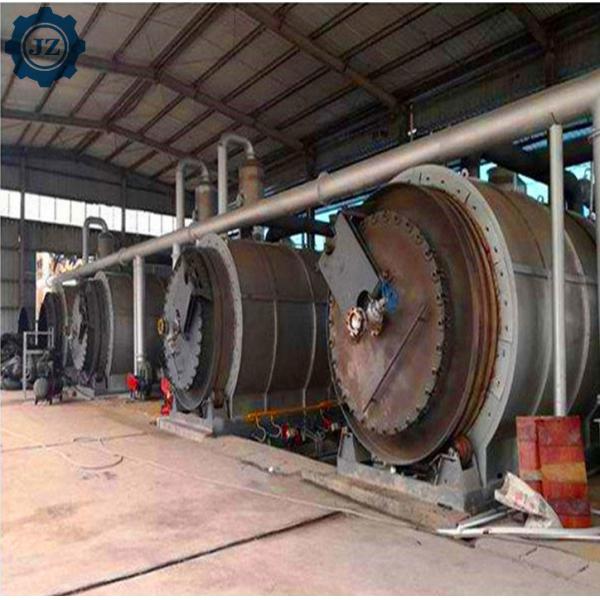 Fully Automatic Waste Tyre Scrap Rubber Pyrolysis To Fuel Oil Plant