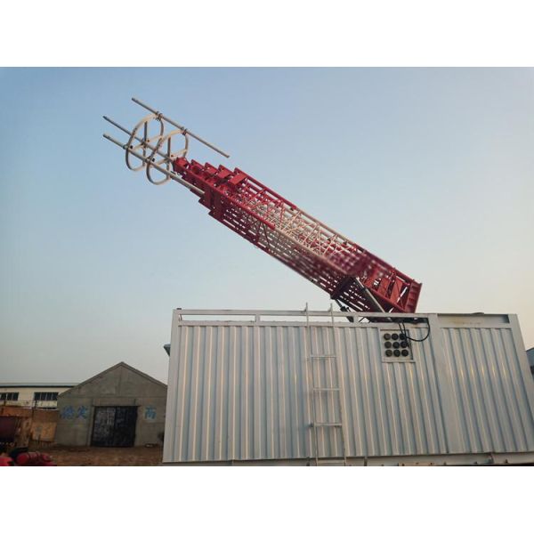 Heavy Duty Telescopic Tower with Vertical Deviation Less Than One Per Thousand Offering Performance for Communication and Lighting Tasks