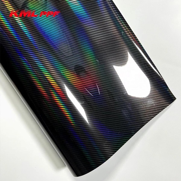 Air Release 5d Carbon Fiber Sticker Removable Glue Wrap Vinyl Film 13kg/Roll