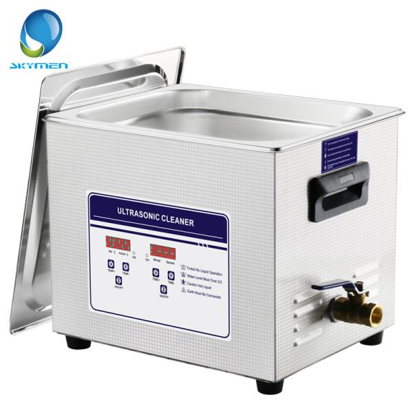 360 Watt Industrial Ultrasonic Cleaner , 15L Ultrasonic Parts Washer For Valve 40KHz