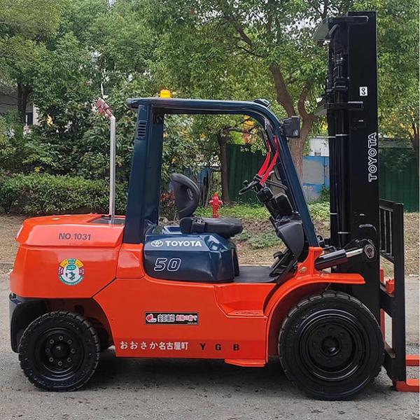 Original Japón Usado 5 toneladas de elevadora de segunda mano Toyota 3.5 toneladas de elevadora de segunda mano