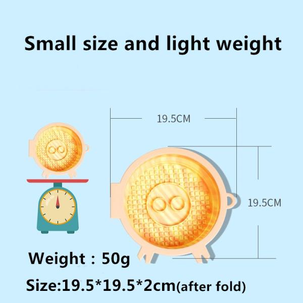 Outdoor Portable Folding Bowl Sucker Licking Pad Slow Food Bowl Dog Basin Silicone Pet Bowl Dog Bowl