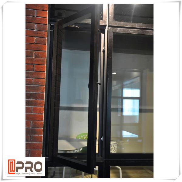 Janela de batente de alumínio cinzenta do som de Grey Modern Aluminum Casement Windows e da isolação térmica